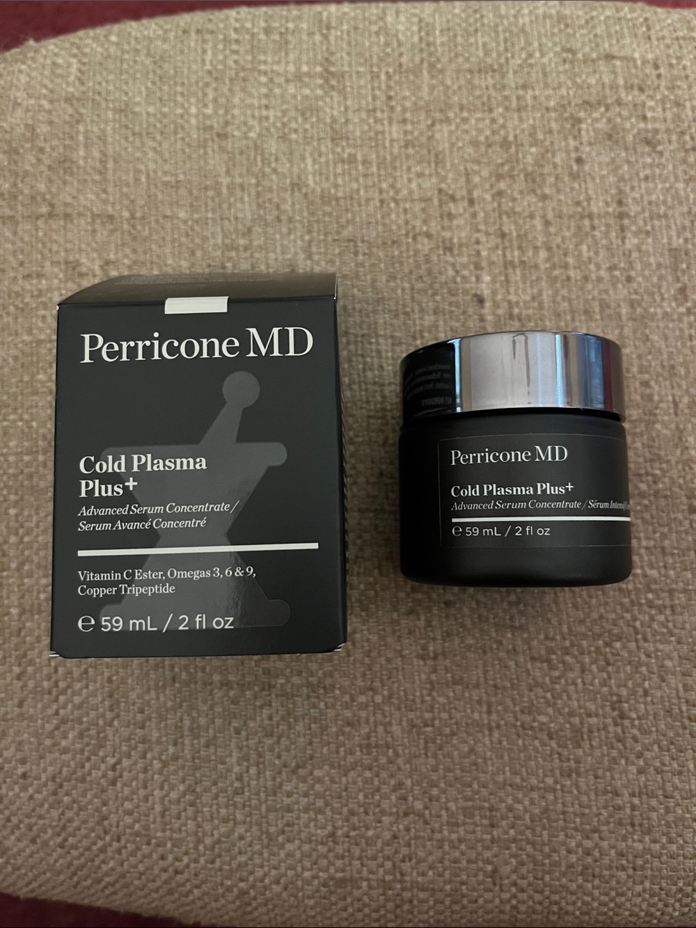 Perricone MD Cold Plasma Plus+ Serum Concentrate - Black and Silver